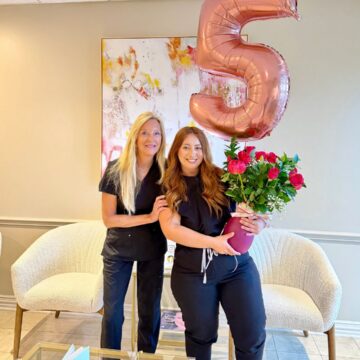 gaby with susan 5 year anniversary